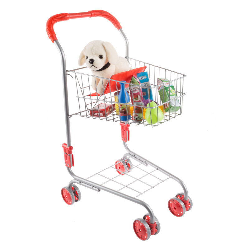 Hey Play Kids Shopping Cart for Pretend Play Wayfair Canada